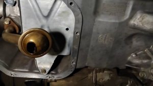 Установка масляного насоса хендай туксон 2.7л.