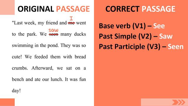 Unveiling Grammar Secrets: Spot the Mistakes and Corrected Passage Revealed! смотреть онлайн