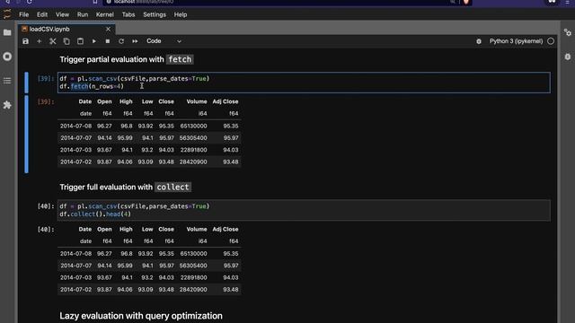 Loading CSV files with Polars in Python смотреть онлайн