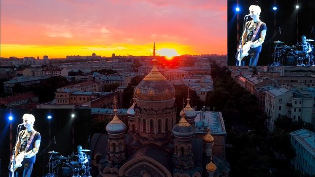 Белая ночь - рок обработке ( Приключения Электроников)
