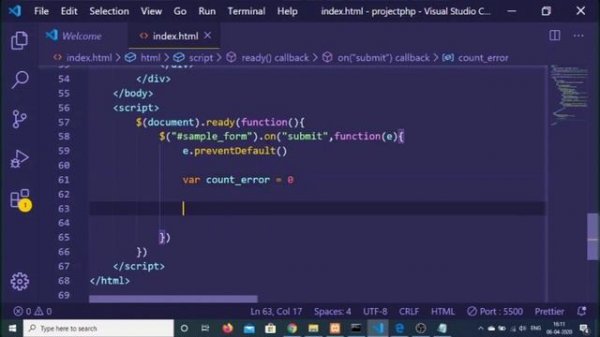 How to Insert Data into mysql database using ProgressBar jquery + ajax + php Full Example