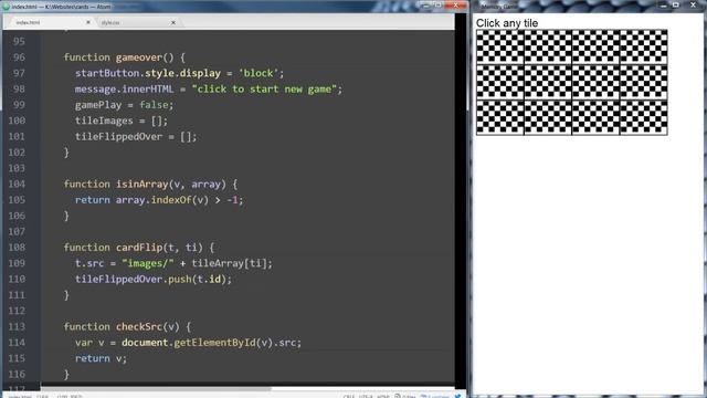 20 Create css and js files | Building Game With JavaScript | Sufi Coder смотреть онлайн