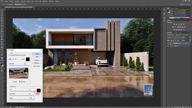 Lumion ve Photoshop-Mimari Görselleştirme ve Post Prodüksiyon смотреть онлайн