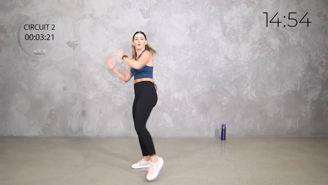 30 Minute AT HOME WORKOUT FOR WOMEN No Repeat Kickboxing Circuit ( No Repeat Day #17)