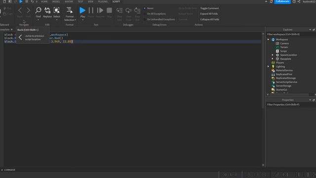 1# СКРИПТИНГ СВОЙСТВА БЛОКА В РОБЛОКС СТУДИО| Roblox studio смотреть онлайн