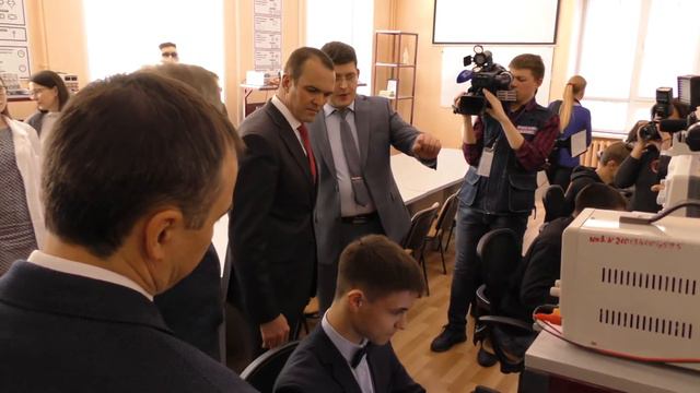 Открытие Образовательного центра в области энергетики и электротехники. 14.03.2018 смотреть онлайн