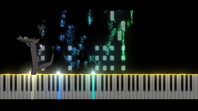 Toothless Dancing Meme (Driftveil City) Piano Cover - FREE Sheet смотреть онлайн