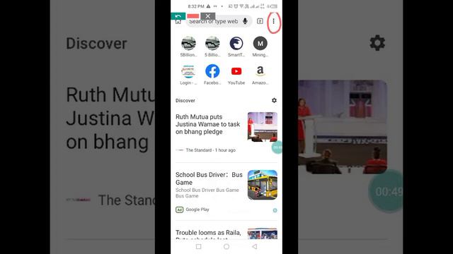 How to open new tab in Kiwi browser смотреть онлайн