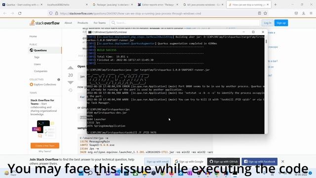 part-2 | How to run Quarkus app from CMD #quarkus смотреть онлайн