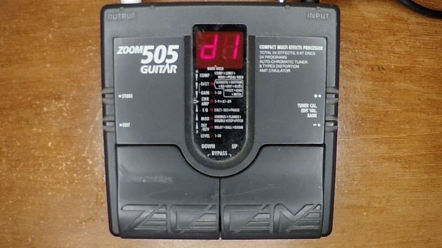 Zoom 505 guitar pedal profile смотреть онлайн