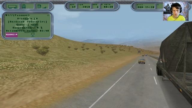 18 стальных колёс(Hard Truck) — Прародитель ETS2 и ATS[1080p] смотреть онлайн