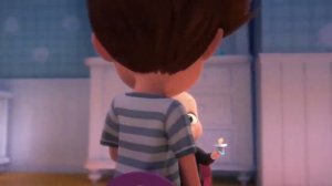 Босс-молокосос, сосать соску и сбор на работу.