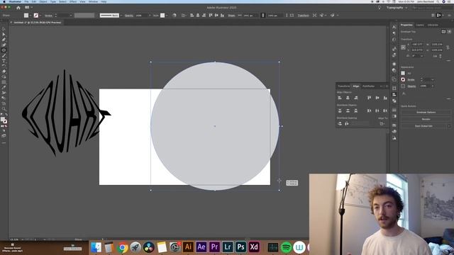 BEND TEXT To Shapes In Adobe Illustrator 2020 - Adobe Illustrator Tutorial