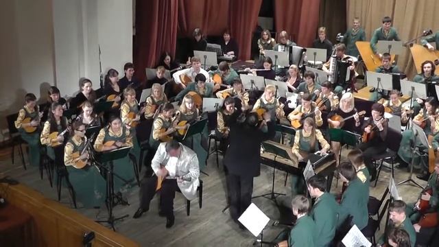 "Калинка" обработка В.Городовской, исп. Юрий Гаврилов смотреть онлайн