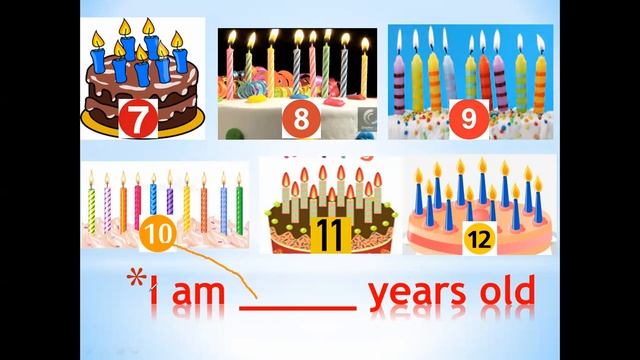 англійська мова 1 клас урок 9 I'm 6 years old смотреть онлайн