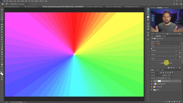 Get a Natural Intense Color Boost in Photoshop смотреть онлайн