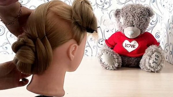 Beautiful Hairstyle ?♀️ Fish Tail. Вечерняя причёска с плетением косы Рыбий Хвост.