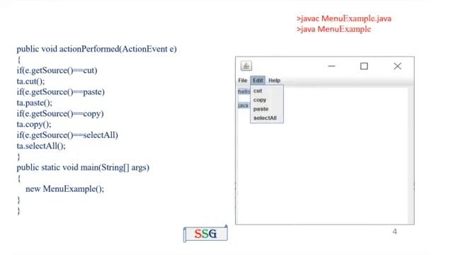 Java Swing Components | JMenu & JDialog - Methods, Constructors, Program | CS8392 - OOP | Tamil | 6 смотреть онлайн