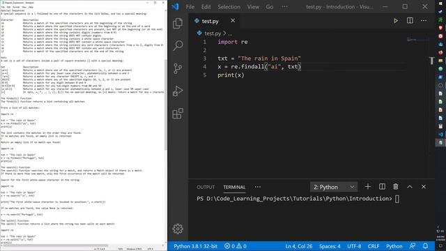 Python Tutorial Guide Finale - #21 - Regular Expressions смотреть онлайн