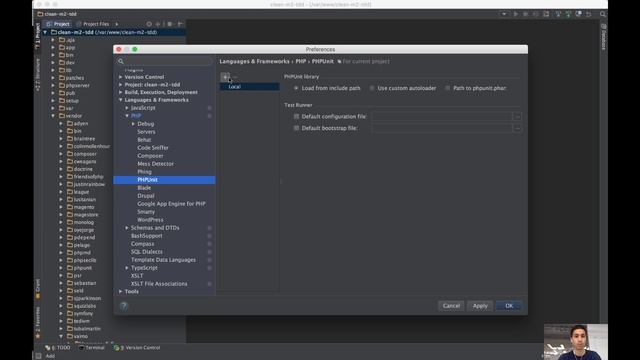 Running PHPUnit tests in PHPStorm смотреть онлайн
