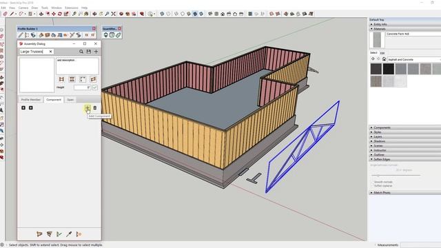 SketchUp Extensions FOR ARCHITECTURE - Profile Builder - Smart Profile and Assembly Builder смотреть онлайн