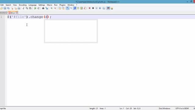 Module 06: how to enable submit button after file selected in Jquery смотреть онлайн