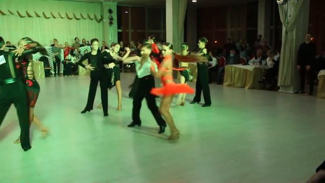 Odessa. Ballroom Dancing. Спортивные бальные танцы. Юниоры-1. Vera Timofey.