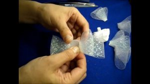 Канзаши, МК, Бант из регилина . Bant from Regilin