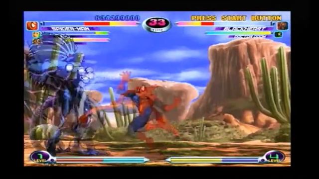 Sakura Marathon: Sakura fight groups of Heroes - Marvel vs Capcom 2 смотреть онлайн