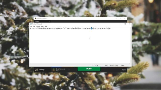Minecraft: Fix "jopt-simple.jar" file contents differ смотреть онлайн