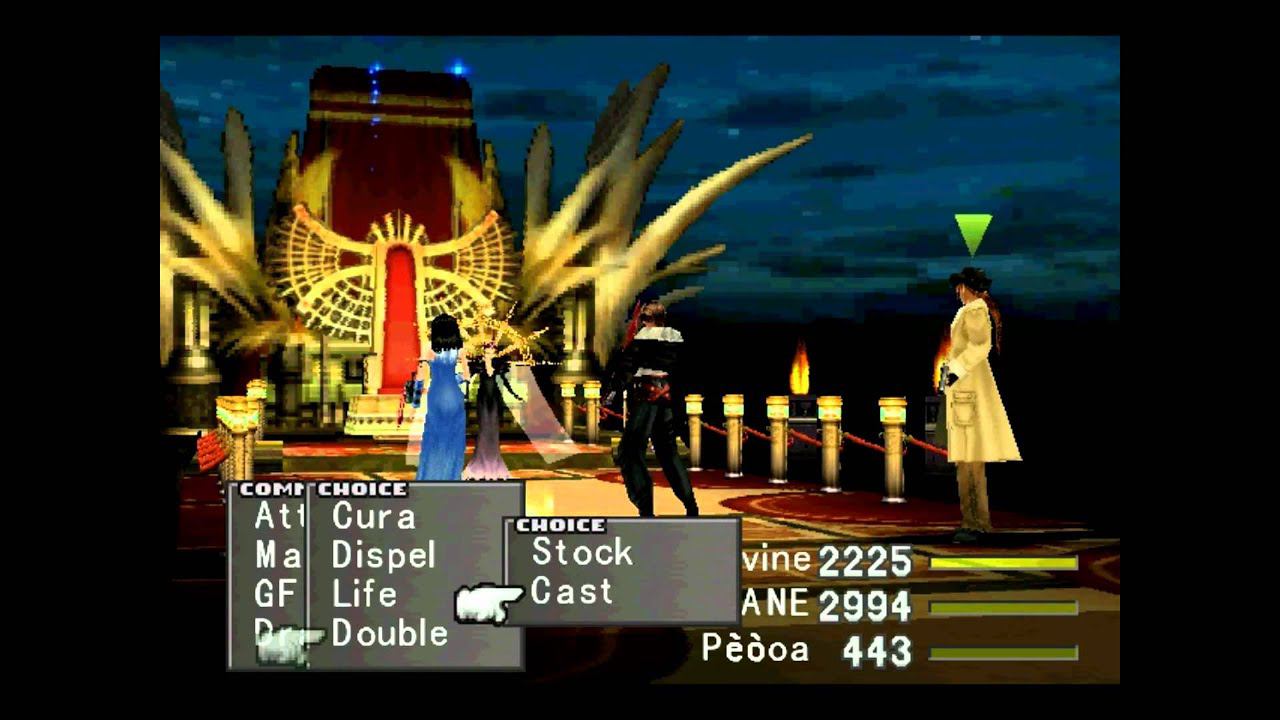 Fight With Sorceress Edea [Let`s Play In Final Fantasy 8]