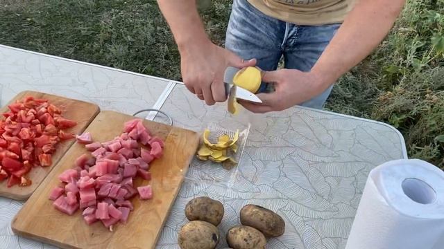 Мармитако (marmitaco) - традиционный испанский густой суп, испанских рыбаков смотреть онлайн