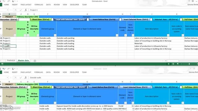 Estimate Module in Excel #11 смотреть онлайн
