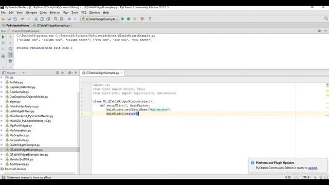 Python и PyQt обзор виджета QTableWidget и практическое использование смотреть онлайн