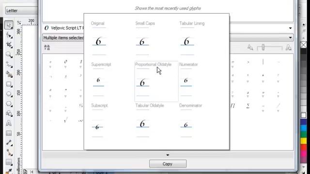 CorelDRAW Graphics Suite X6.4 Update - Inserting special characters, symbols and glyphs смотреть онлайн