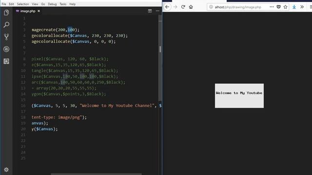 84 How to Do Graphics Work in PHP Part 3 in Urdu - PHP & MySQL Tutorial in Urdu (Basic to Advance) смотреть онлайн