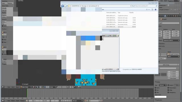 Speed Art Modding | Crear Skins Uniendo Partes De Otro En Blender | (Sin Explicar Sorry) Para GTA S смотреть онлайн
