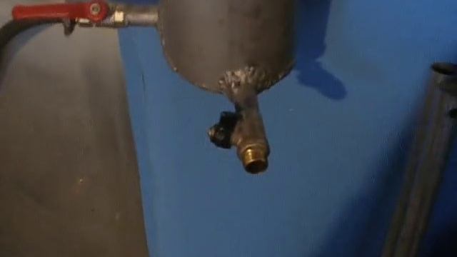 Самодельная печь на отработанном масле 8-9 кВт смотреть онлайн
