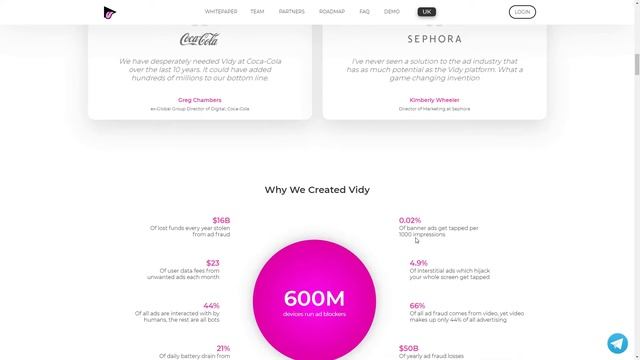 Обзор ICO Vidy - Новый взгляд на рекламу. Часть 1 смотреть онлайн