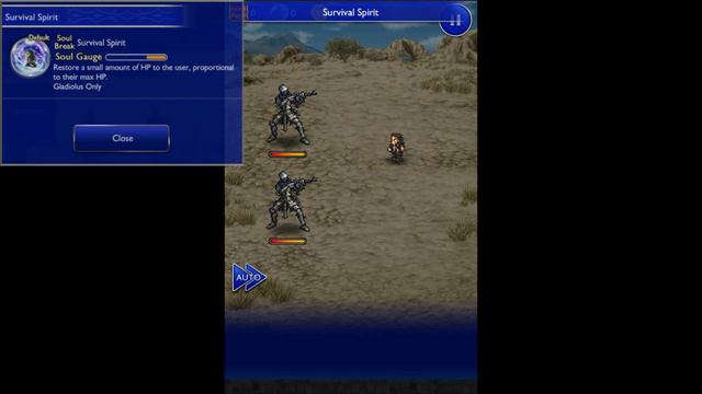 Final Fantasy Record Keeper - Gladiolus Default Soul Break смотреть онлайн