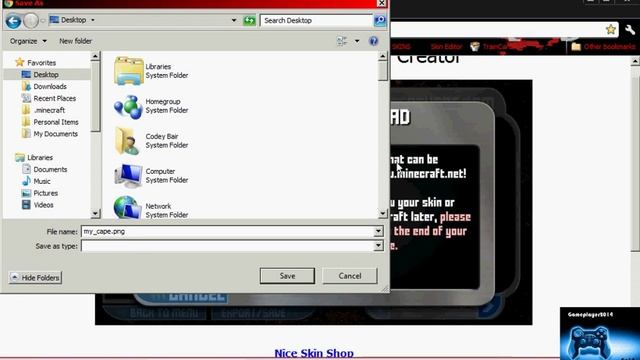 How to Make a Custom Skin and Cape for Minecraft смотреть онлайн