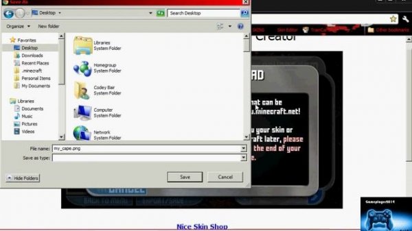 How to Make a Custom Skin and Cape for Minecraft