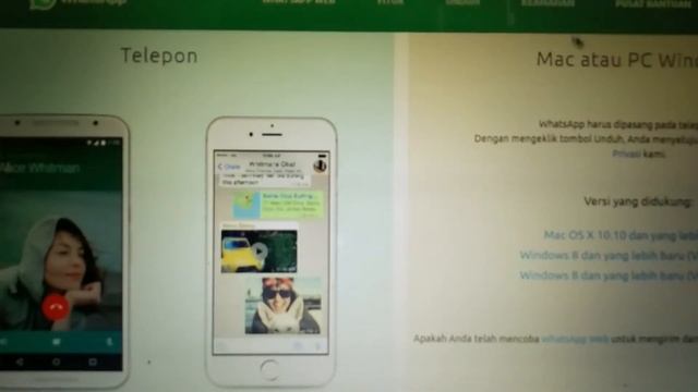 Cara Whatsapp Web di HP & Komputer Laptop / PC смотреть онлайн