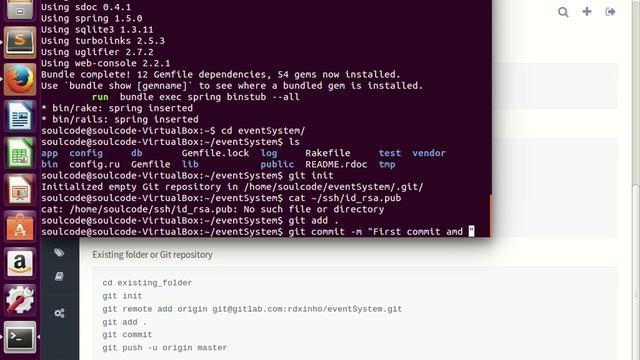 GIT comandos e Error Envio GITLAB смотреть онлайн
