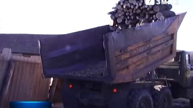 Зимой будет тепло: "Евгений Мураев помог малообеспеченным семьям дровами" смотреть онлайн