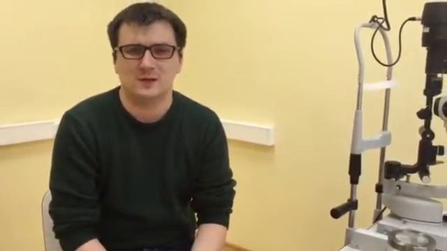 Отзыв пациента о лечении кератоконуса в "Московской Глазной Клинике" смотреть онлайн