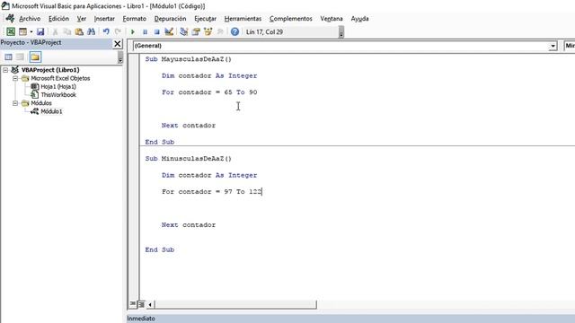 Mostrar abecedario con VBA - Receta de Excel 10 смотреть онлайн