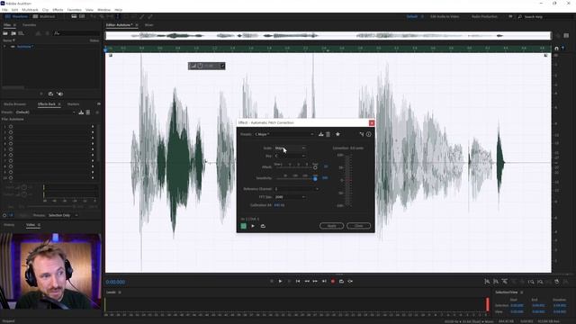 How to Autotune with Adobe Audition - 2 Minute TUTORIAL смотреть онлайн