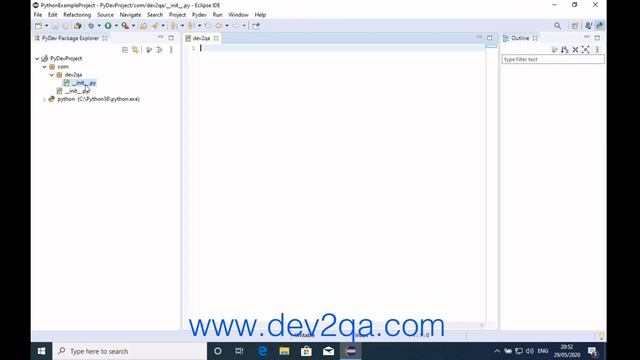 How To Run Python In Eclipse With PyDev смотреть онлайн