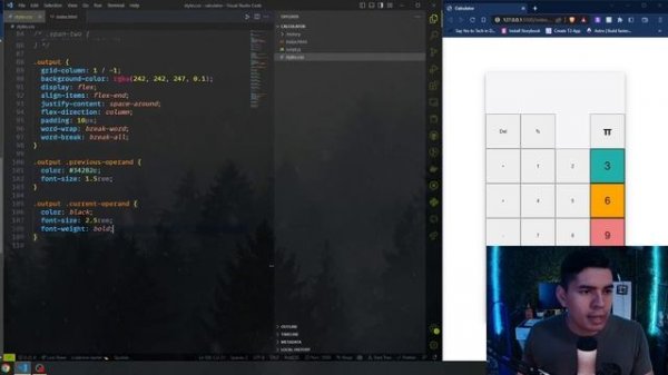 Make A Calculator Using HTML CSS And JavaScript